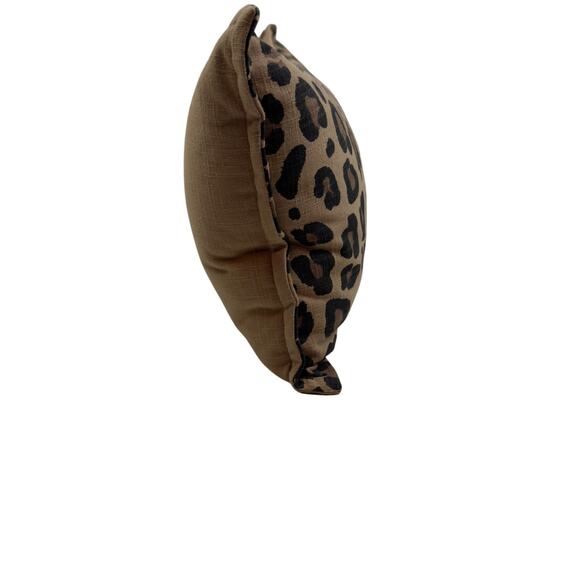 Threshold Animal/Leopard Print Lumbar Decorative Pillow - Picture 3 of 6